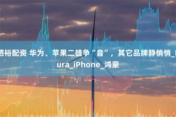 驷裕配资 华为、苹果二雄争“音”,其它品牌静悄悄_Pura_iPhone_鸿蒙
