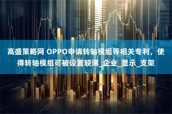 高盛策略网 OPPO申请转轴模组等相关专利，使得转轴模组可被设置较薄_企业_显示_支架